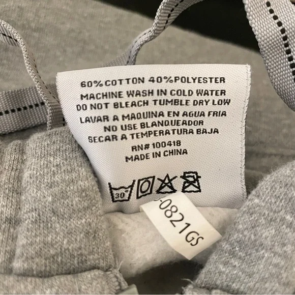 Pro Club Gray Full Zip-Up Fleece Heavyweight Hoodie Size S - Picture 4 of 4